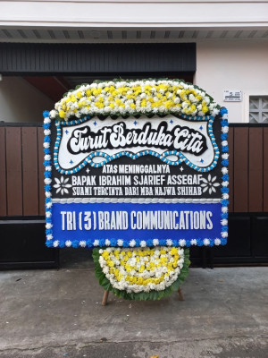 Papan Bunga Duka di Sukaharja
